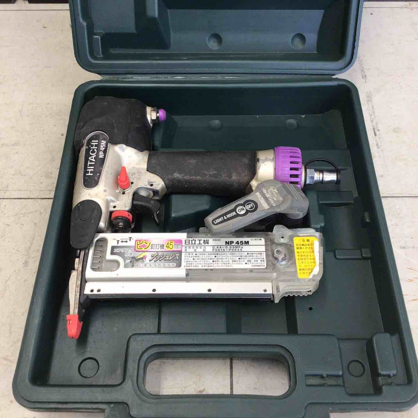 ハイコーキ HIKOKI 常圧ピンネイラ NP 45 M