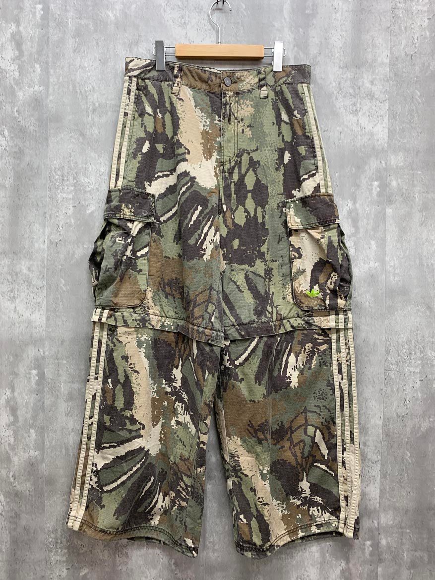 adidas アディダス KD2254 ジップオフ カーゴ パンツ sizeXL/Orbit