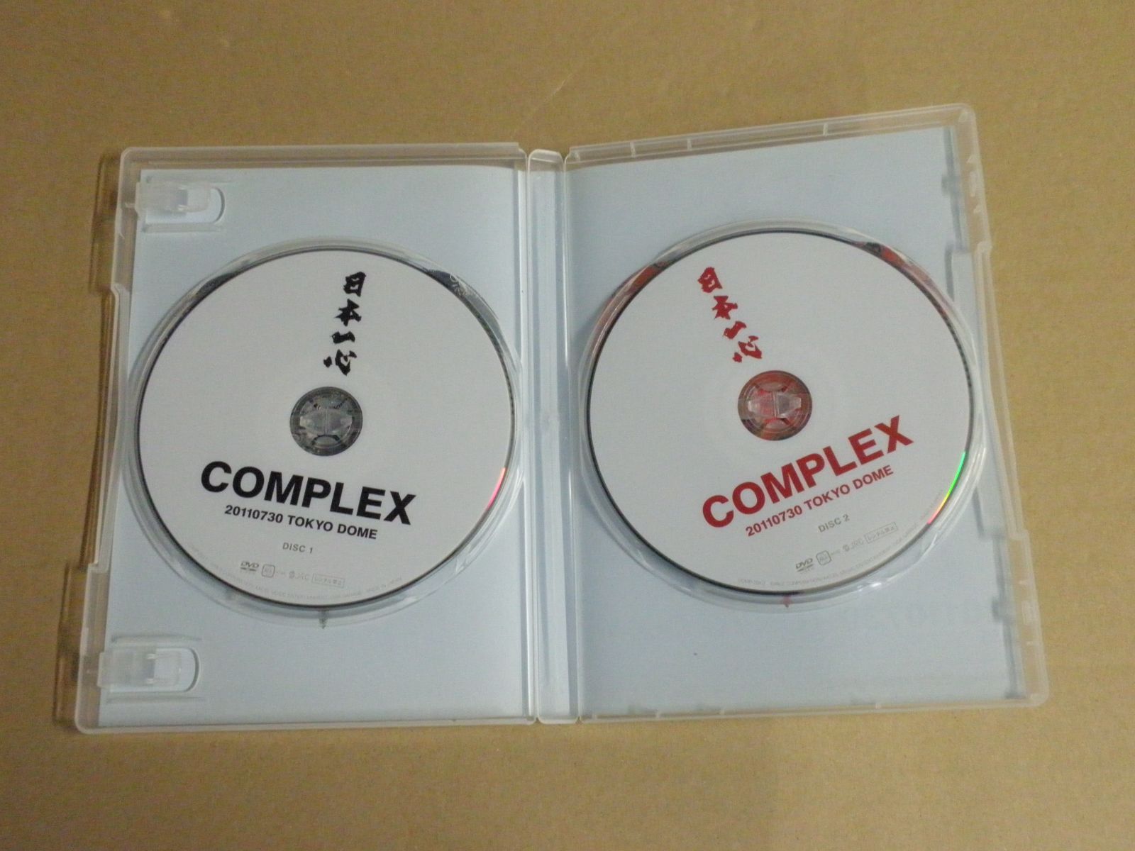 ミュージック COMPLEX 20110730 TOKYO DOME DVD ミュージック COMPLEX