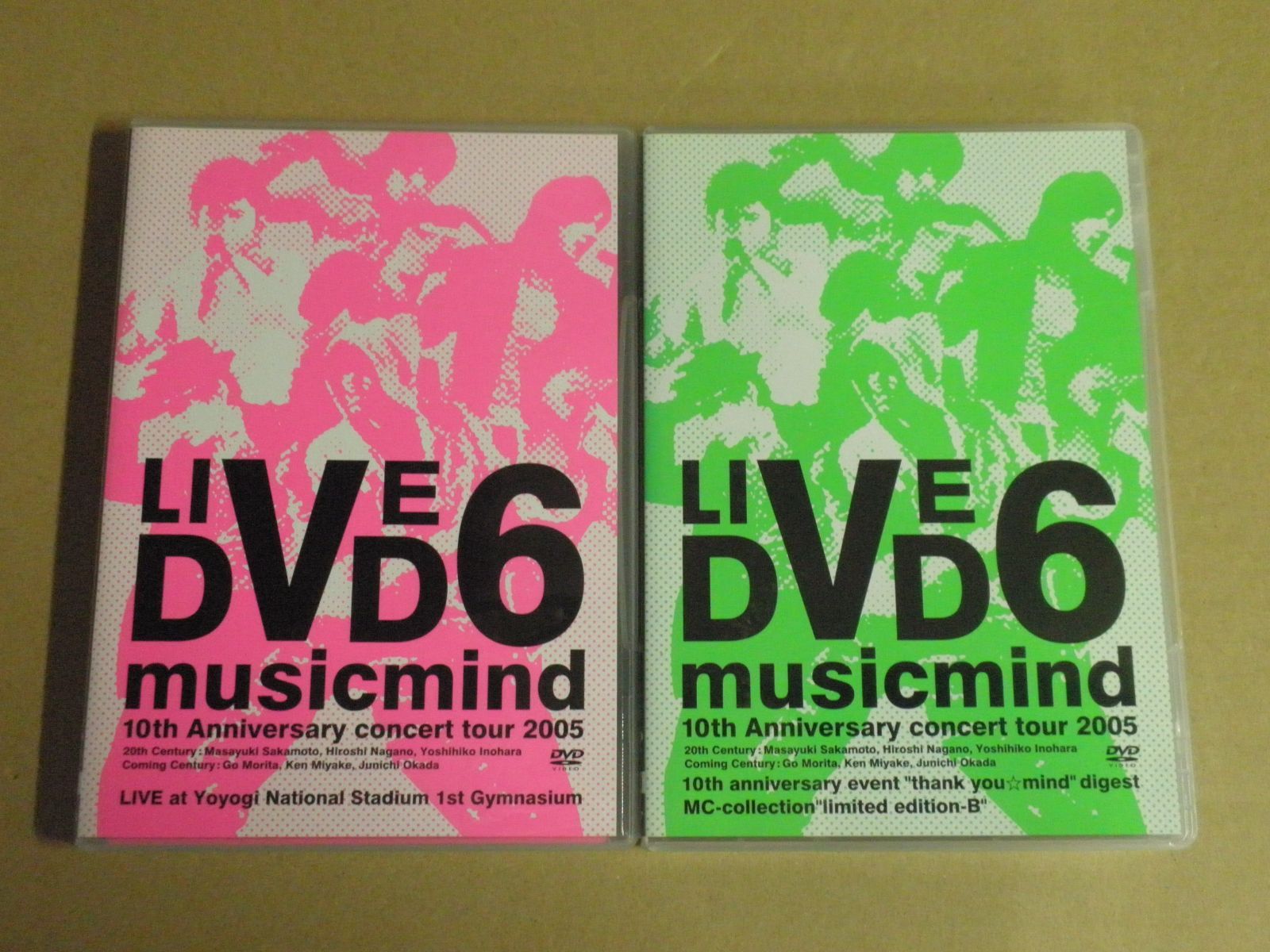 V6/musicmind/CONCERT TOUR 2005 2巻セット】V6 / V6 10th Anniversary