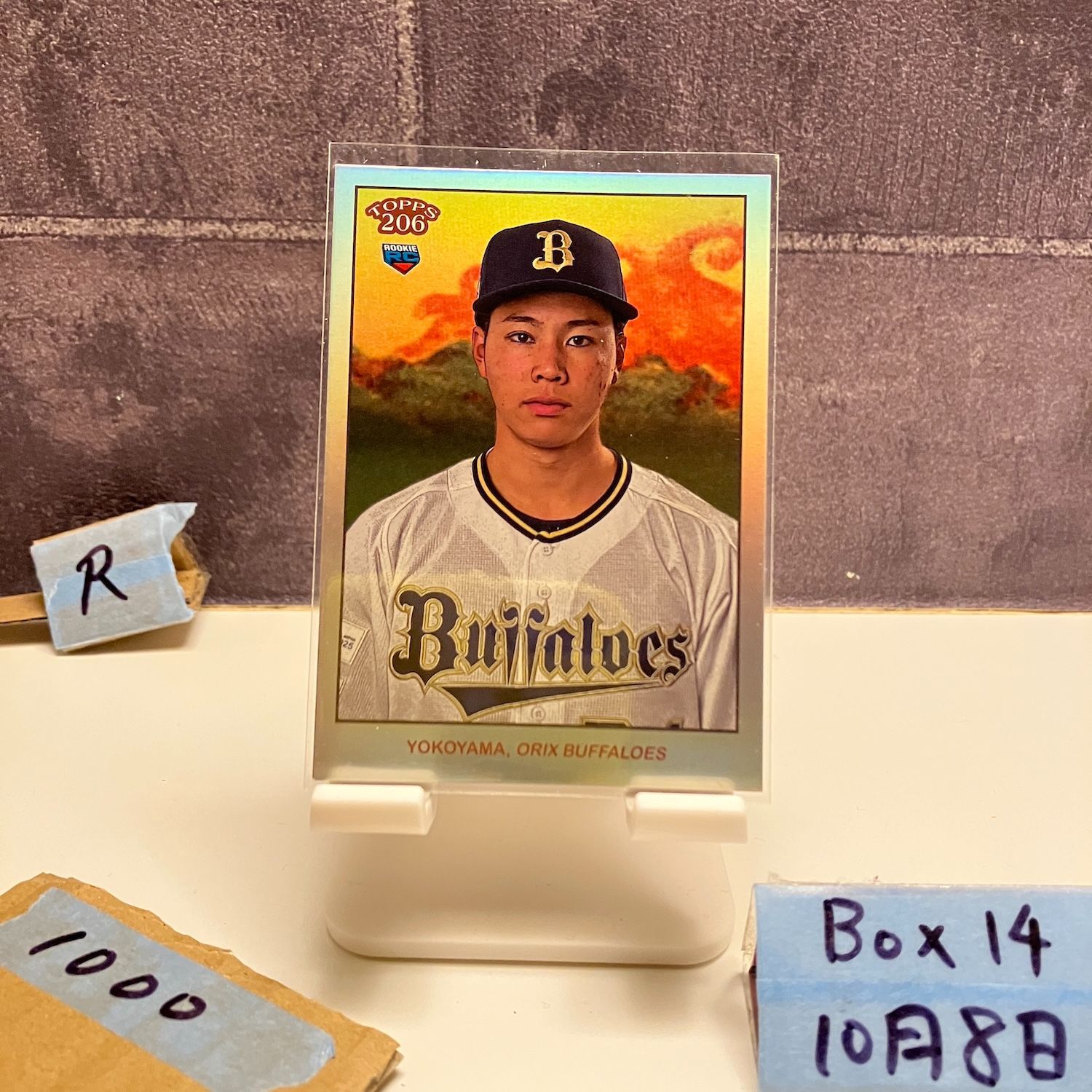 2024 Topps 206 横山聖哉 Seiya Yokoyama 82/99 オリックス