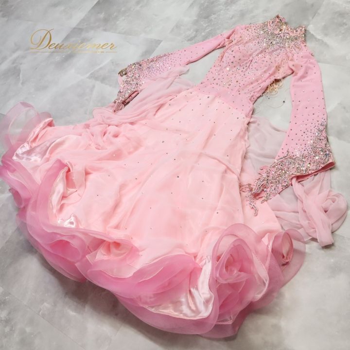 ATELIER HIROKO YAMAGUCHI社交ダンスドレス Lモダンドレス ATELIER