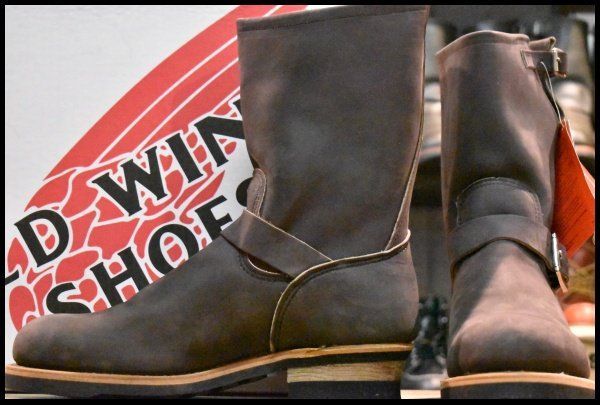 9D DEAD PT99刺繍 リミテッドエディション レッドウィング 8265 エンジニア インディゴブルー ヌバック ブーツ redwing HOPESMORE FE413