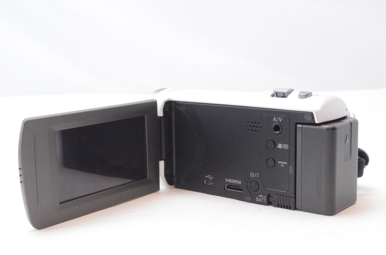 【正規品】 カメラバッグ付き Panasonic パナソニック HDビデオカメラ V480M 32GB 高倍率90倍ズーム ホワイト HC-V480M-W