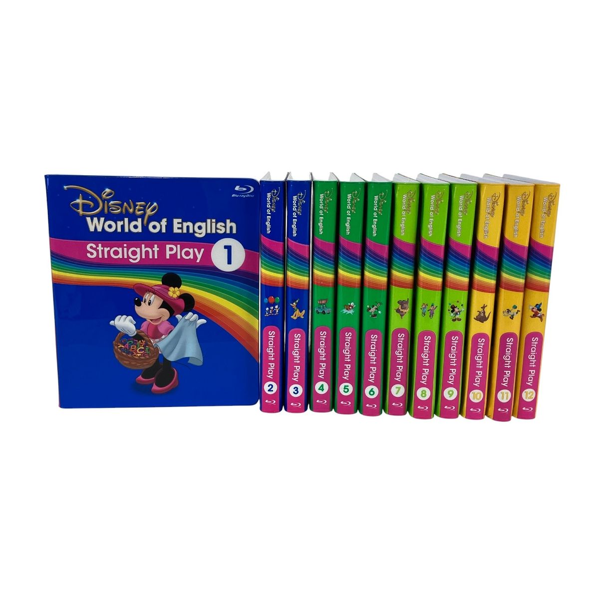 DWE ストレートプレイ 2019年頃 Blu-ray版 ディズニー英語システム 英語 教材