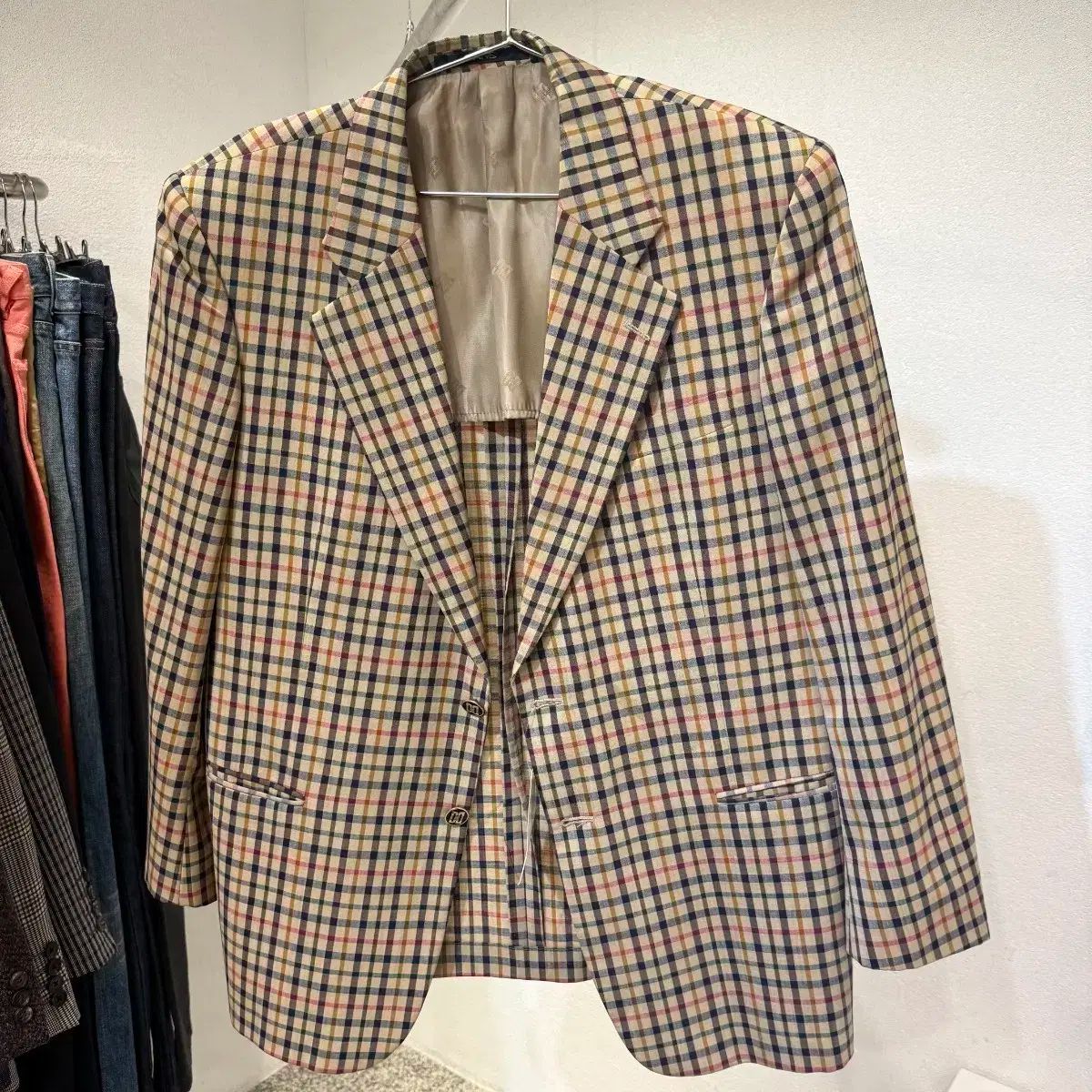 ダックス CHECK ブレーザー ジャケット