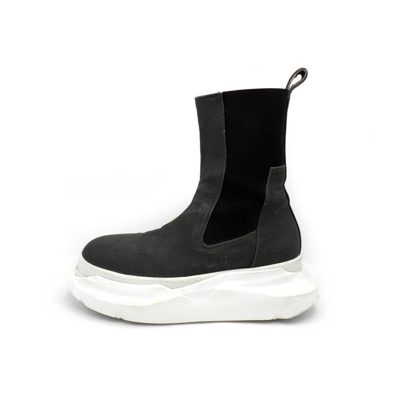 リックオウエンス ダークシャドウ Rick Owens DRKSHDW ABSTRACT BEATLE BOOTS アブストラクト ビートル ブーツ w24606