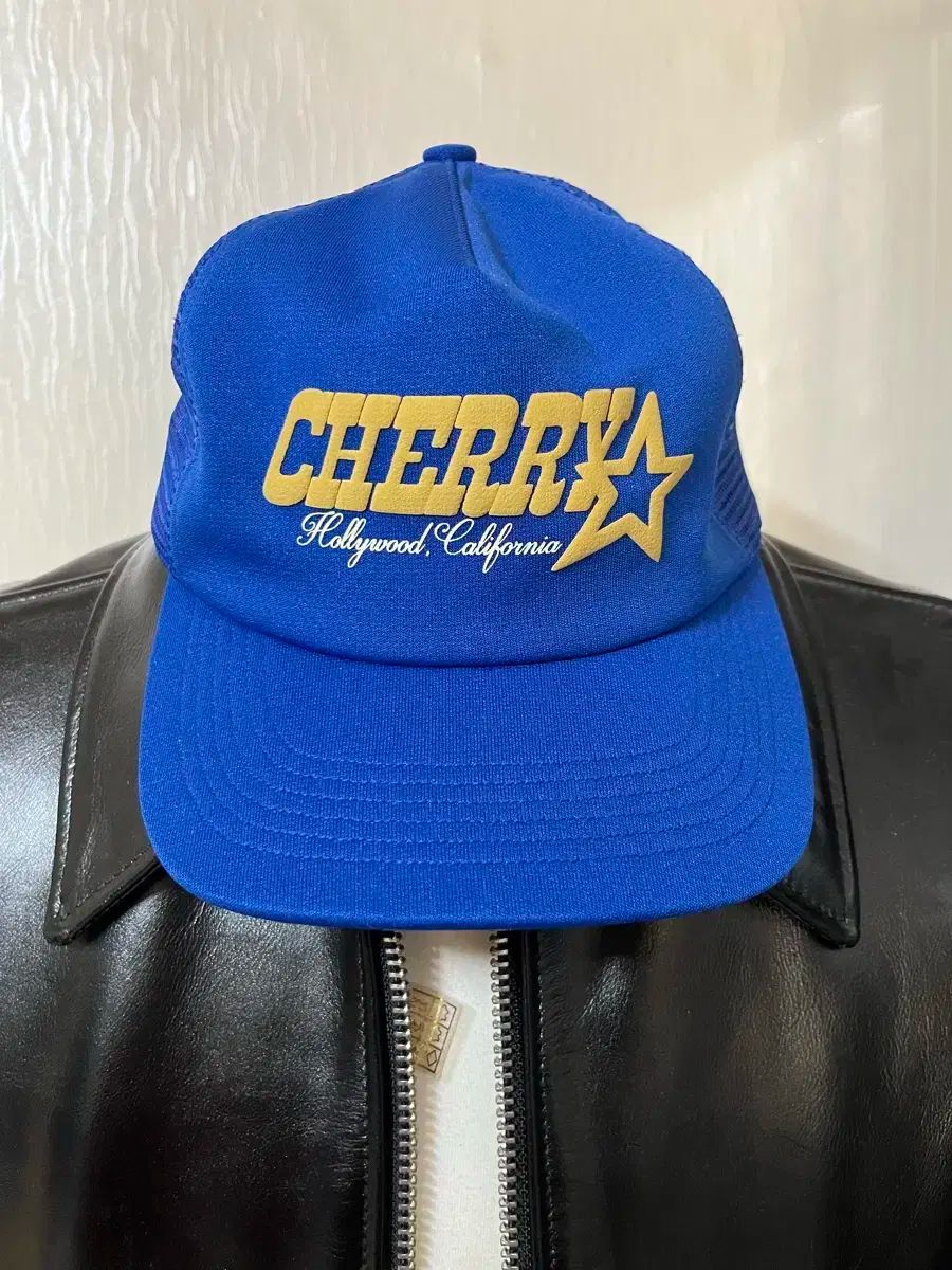 さくらんぼ ロサンゼルス メッシュ キャップ