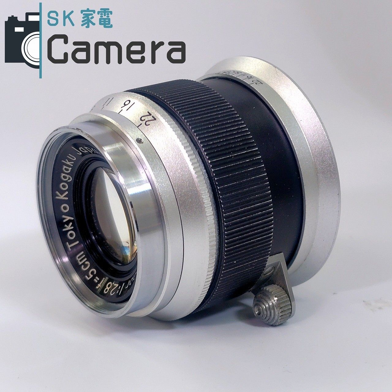 TokyoKogaku Topcor 5cm F2.8 L39 11年清掃済 トプコン