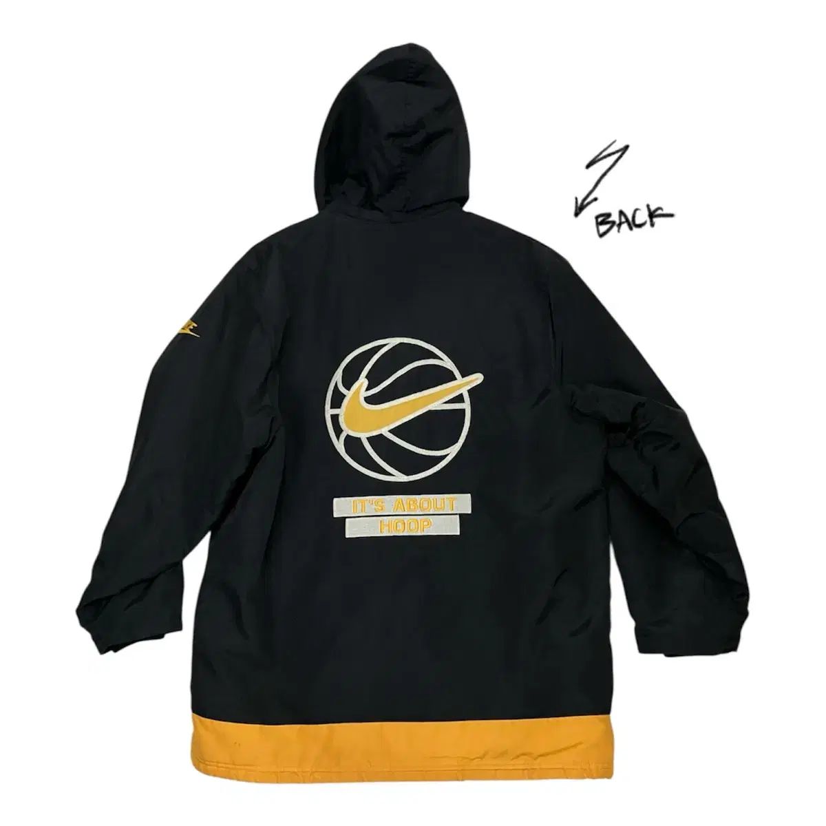 90 s NIKE スクール バスケット キルティング アウター 100