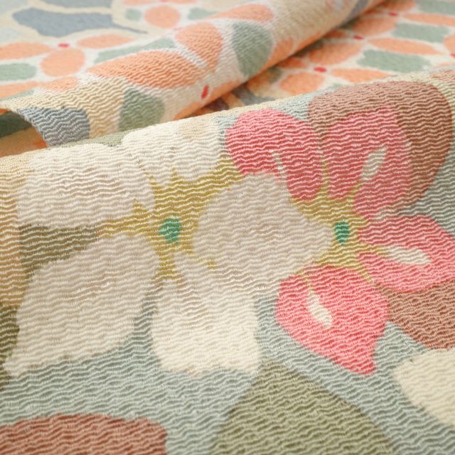 鬼しぼちりめん 草花