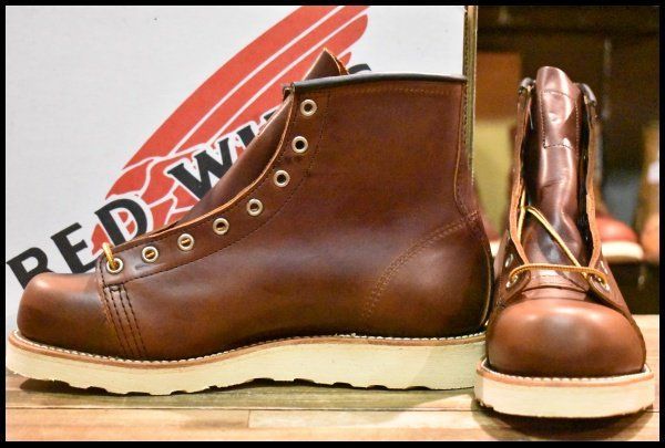 8D DEAD 05年 レッドウィング 8815 モンキー 茶 ブラウン ホーウィン クロムエクセル LTT レースアップ ブーツ redwing HOPESMORE FE568