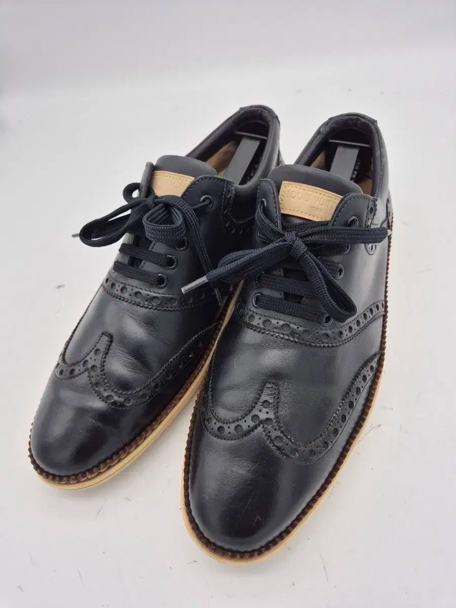ルイヴィトン ブラック メンズ ウイングチップ シューズ 265 サイズ