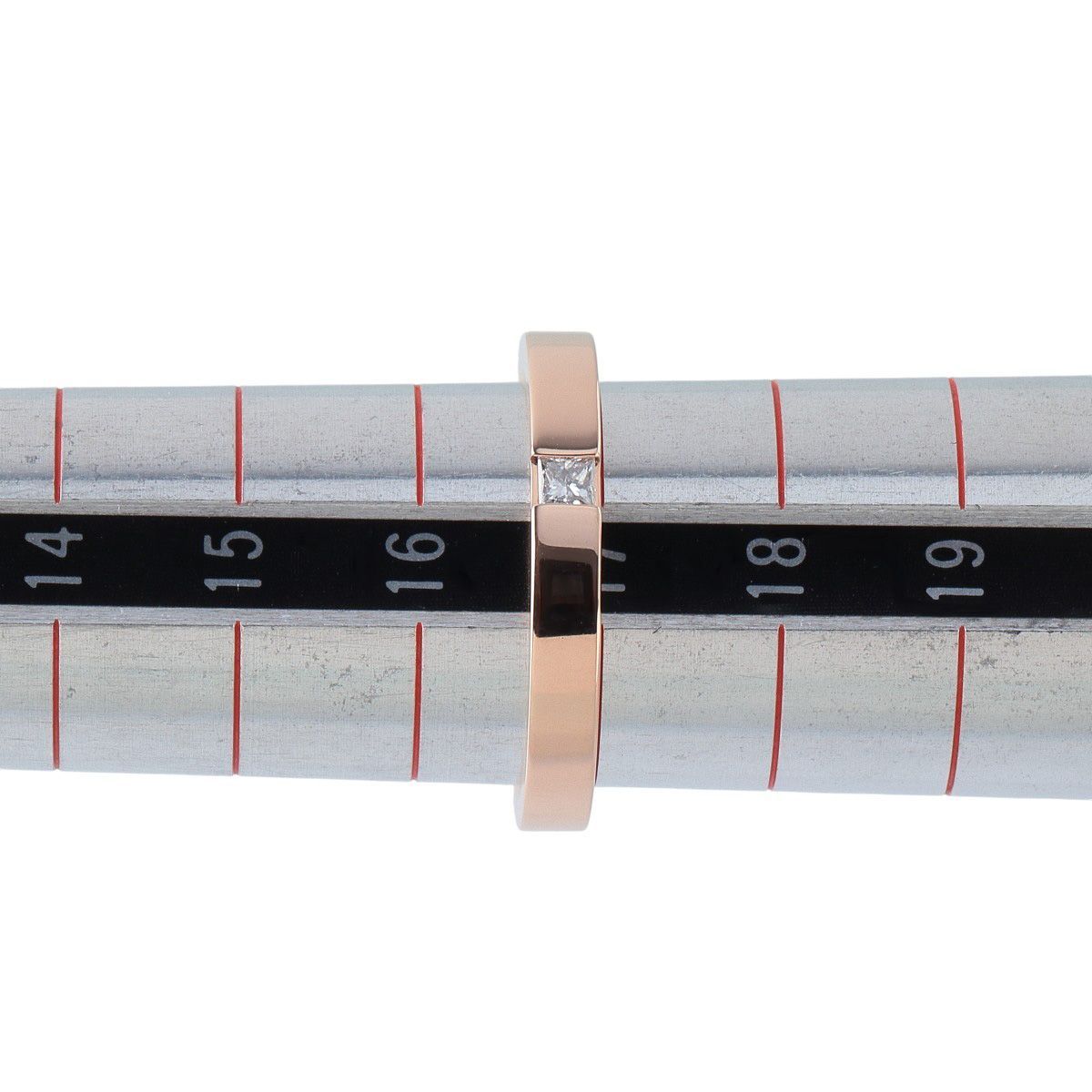 ハリーウィンストン マリッジ ダイヤ リング プリンセスカット 17号弱