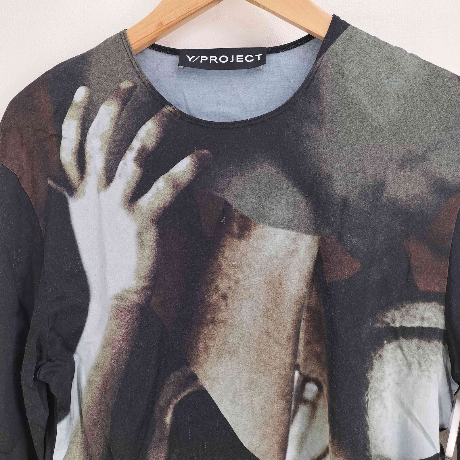 ワイプロジェクト Y/PROJECT ボディコラージュ ロング スリーブ T