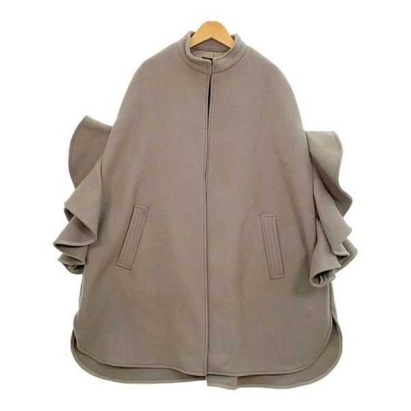 SYSORUS シソラス VEVIRED ポンチョ コート ジャケット ケープ VRT-0005 ウール レディース フリーサイズ ベージュ系 アウター DL17228
