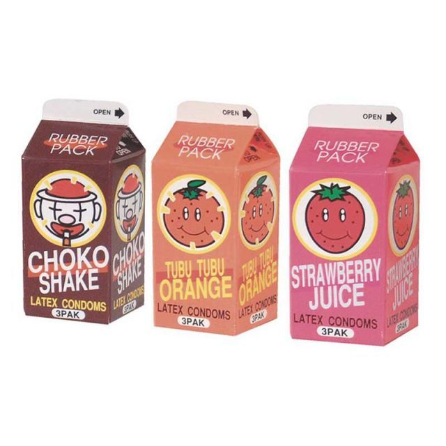 ミニパックジュースコンドーム 30箱入 避妊具 コンドーム condom 避妊