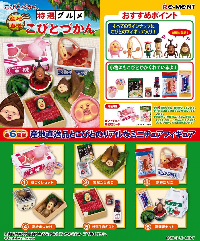 リーメント 産地直送 特選グルメ こびとづかん 1BOX(6種類入り 【公式
