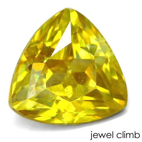 鑑別書付 輝きに満ちたトリリアントスファレライト 宝石 ルース 1 22CT