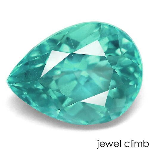 鑑別書付 華やかな色彩が魅了する パライバ アパタイト 宝石 ルース 1 47CT