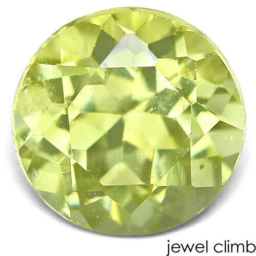 なグリニッシュイエロー マリ ガーネット 宝石 ルース 0 57CT