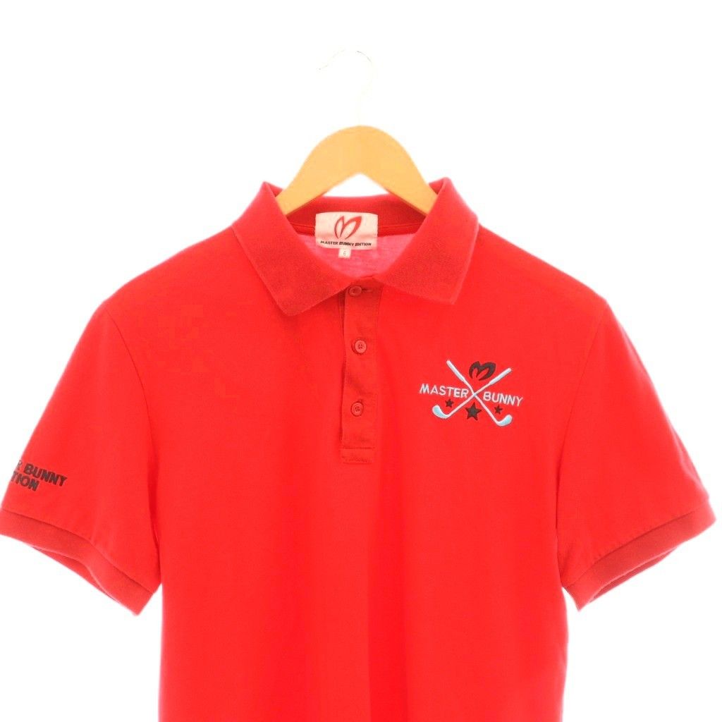 マスターバニー MASTER BUNNY エディション ロゴ刺繍ポロシャツ 半袖 6