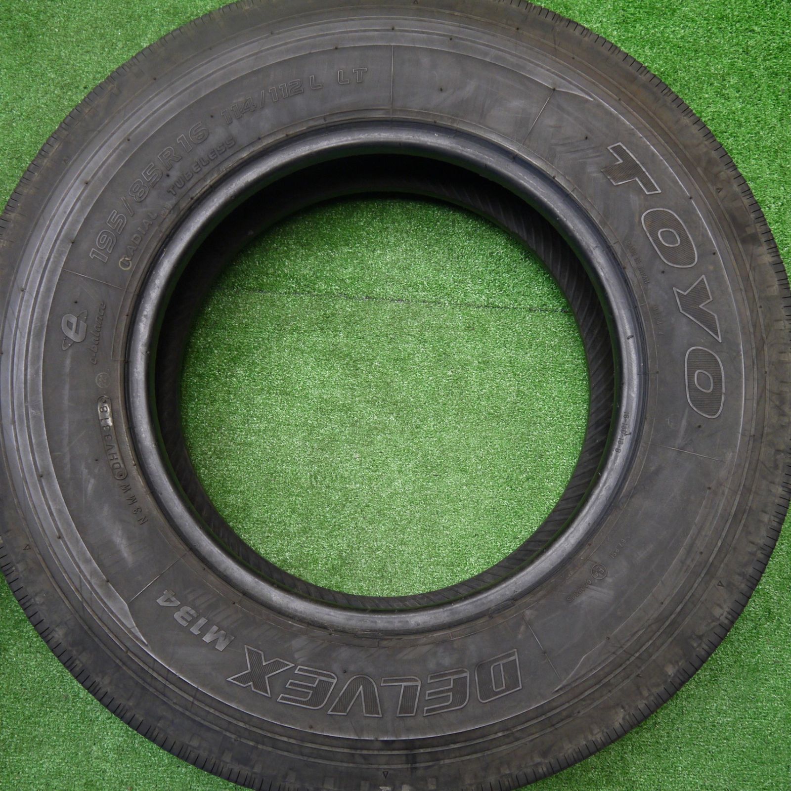  6本価格 トラック タイヤ 195 85 R 16 114 112 L トーヨー デルベックス M 134 DELVEX 16インチ ノタ その他 タイヤ