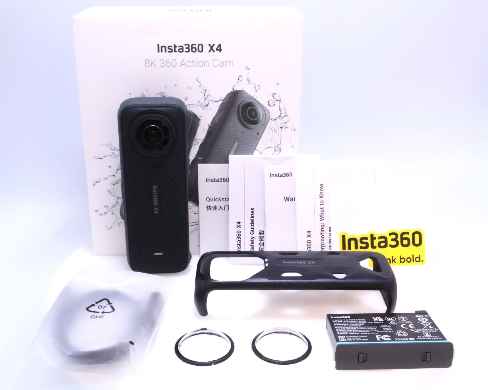 Insta360 X4 8K 360 Action Cam CINSABMA