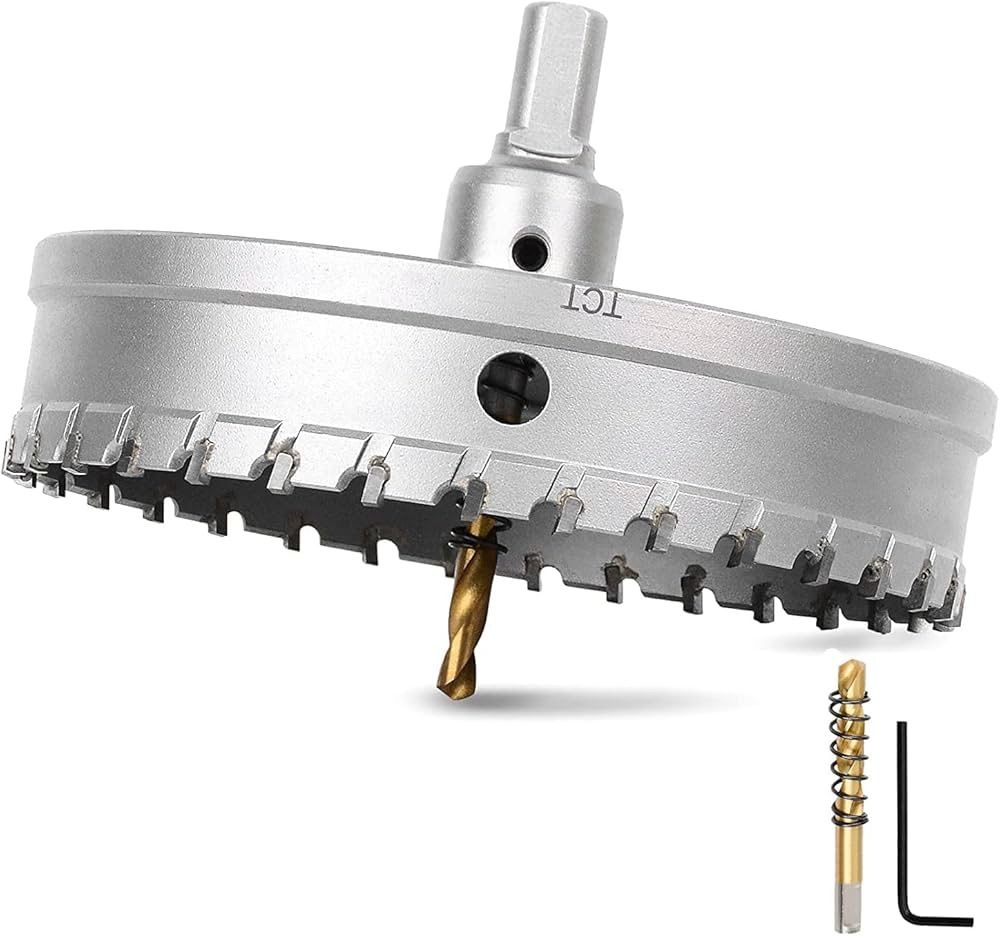 超硬 ステンレス ホールソー 合金チップ 電動ドリル ホルソーホールカッタ ステンレス鋼 金属 鉄 穴あけ 切削直径 190mm