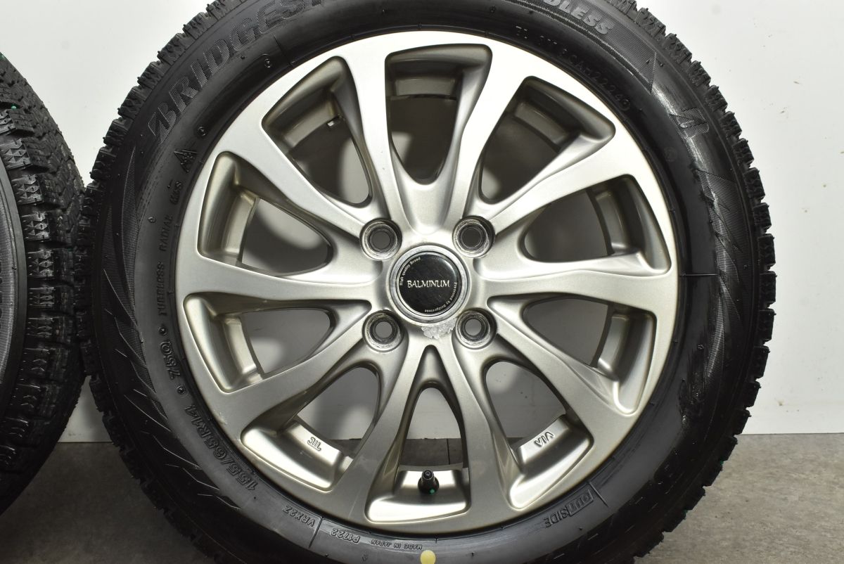 バリ溝 ブリヂストン VRX2 155/65R14 2023年製 4本 ブリザック VRX2