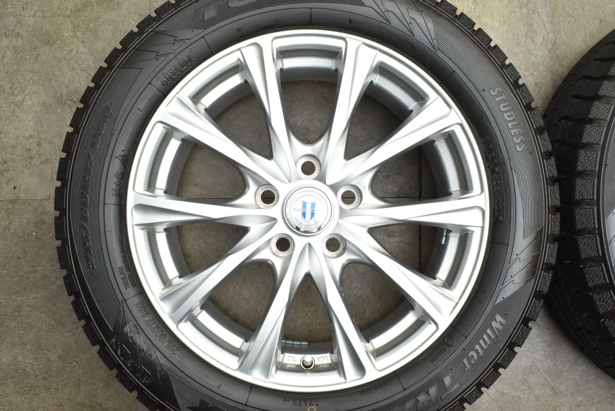 バリ溝 NEXTA 17 in 7 J 48 PCD 114 3 トーヨー ウィンタートランパス TX 215 60 R カローラクロス SKフォレスター エルグランド