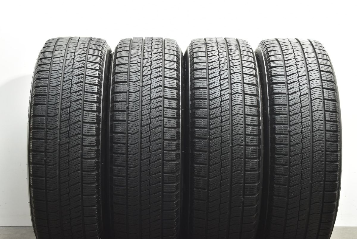  バリ溝 トップラン 15 in 6 J 45 PCD 100 ブリヂストン ブリザック VRX 2 195 65 R プリウス カローラツーリング インプレッサ 15インチ タイヤ ホイールセット