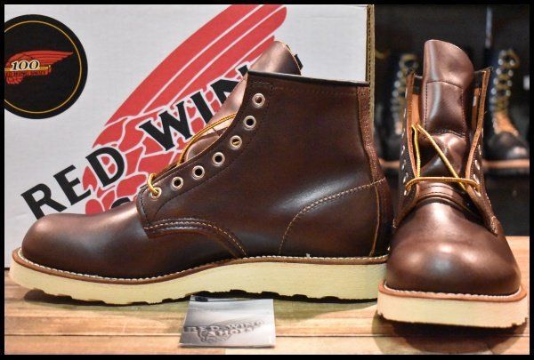 8.5D DEAD 100周年 04年 レッドウィング 8158 アイリッシュセッター ホーウィンクロムエクセル 茶 ブーツ redwing HOPESMORE FG297