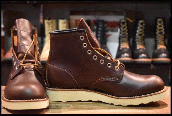 8.5D DEAD 100周年 04年 レッドウィング 8158 アイリッシュセッター ホーウィンクロムエクセル 茶 ブーツ redwing HOPESMORE FG297