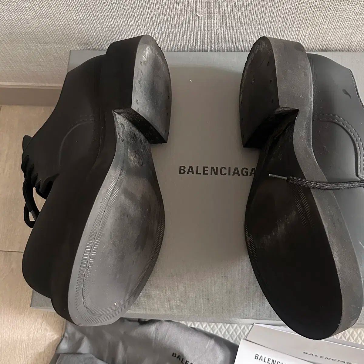 ファイナルセール開催中！ バレンシアガ ステロイド THE B ドビ シューズ ブラック EU41