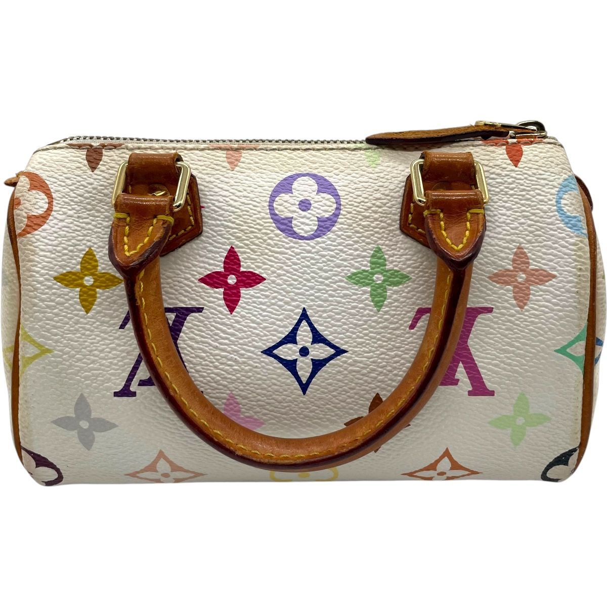 LOUIS VUITTON ルイ ヴィトン ナノ スピーディ ショルダーバッグ モノグラム マルチ M92645 25021327 RK