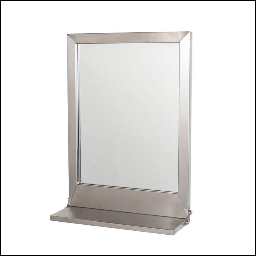 フェルム　インダストリアル　ウォールミラー STAINLESS STEEL FRAME MIRROR WITH BRACKET S インテリア ウォール