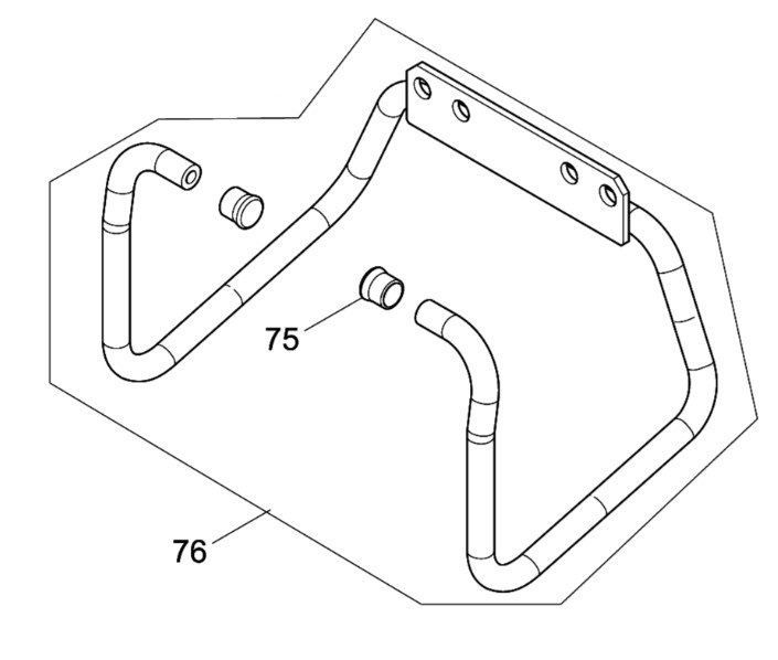マキタ makita 充電式シャーレンチ WT310DZK 用 ガードアッセンブリ 135992-5 部品 修理 補給 パーツ 鉄骨 ボルト ナット 締付