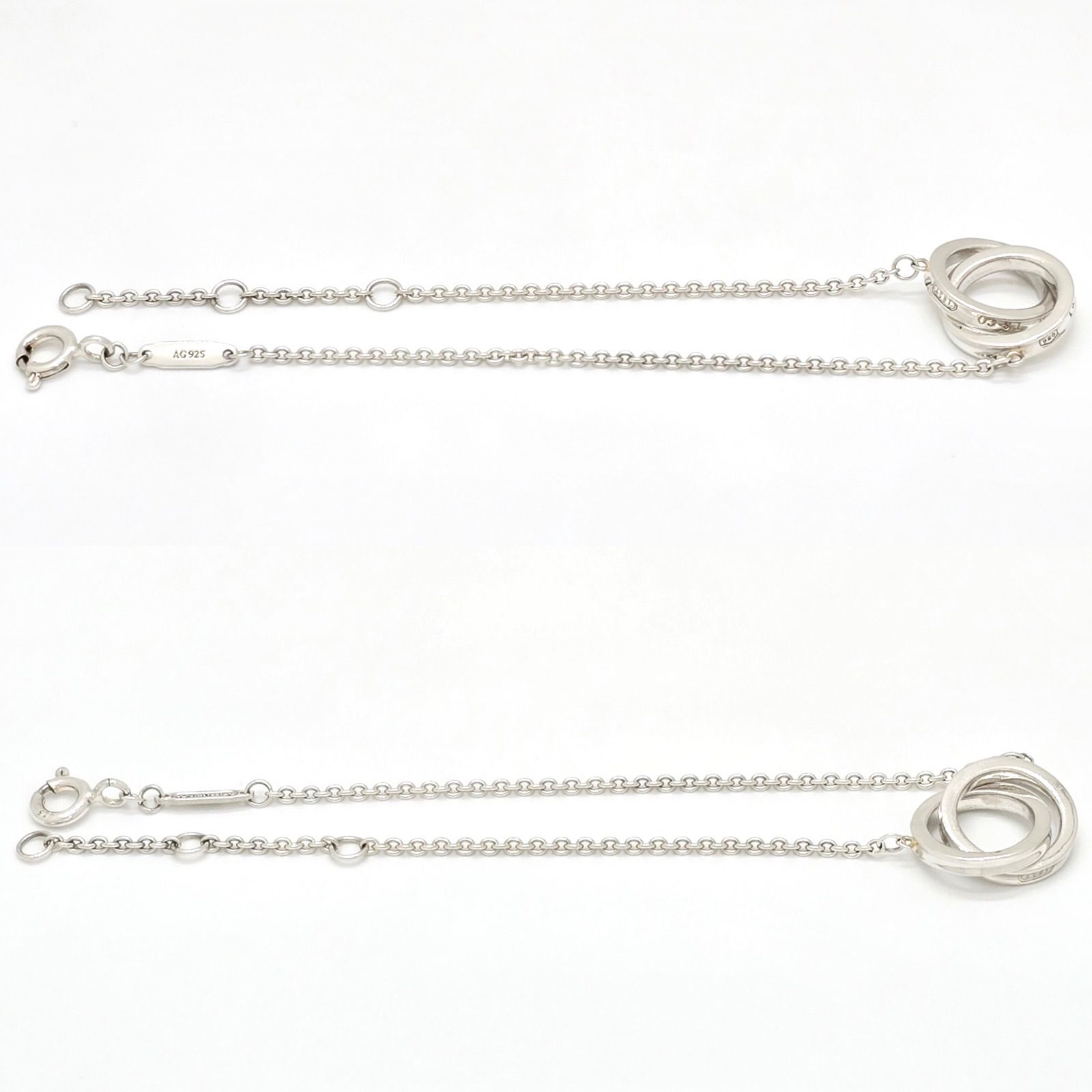 ティファニー♡インターロッキング サークル チェーン ブレスレット