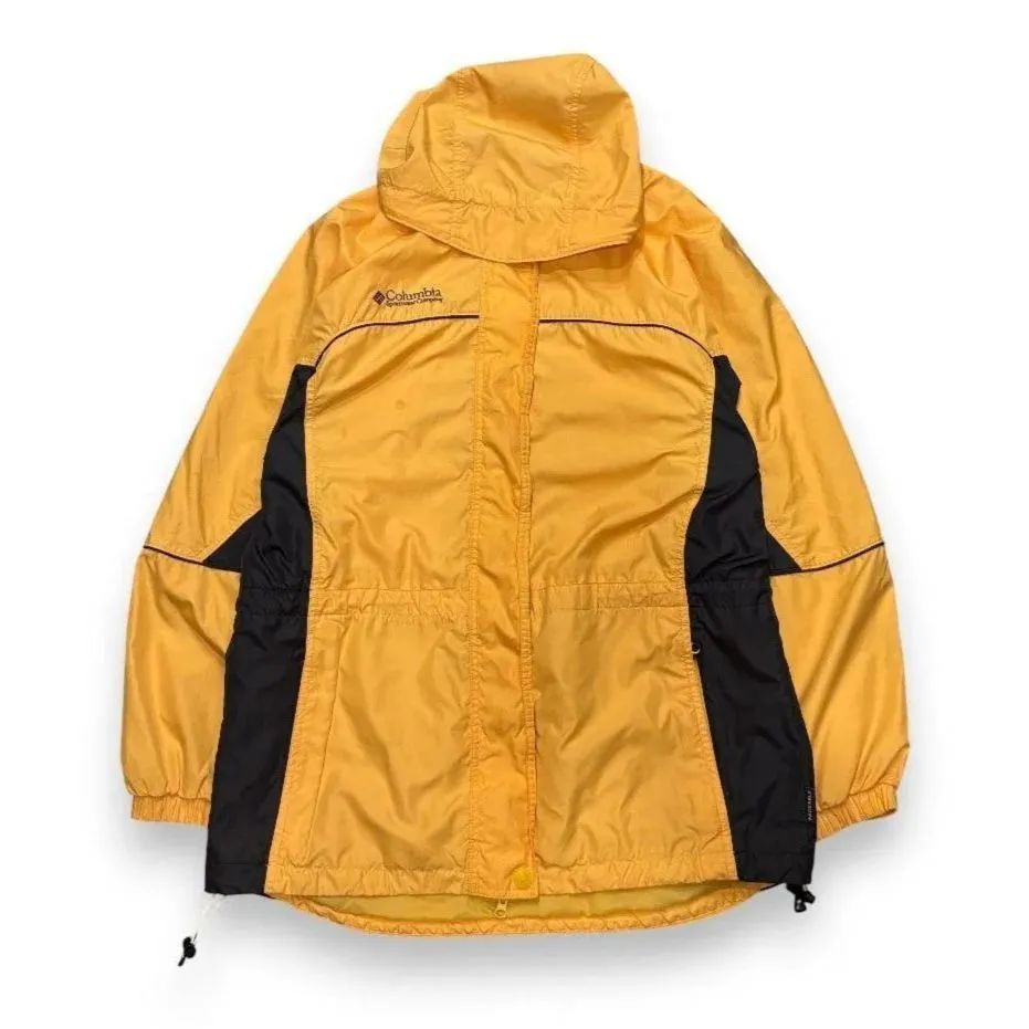 90s 00s Columbia マウンテンジャケット シェルジャケット ナイロンジャケット ダブルジップ Wu-tang ドローコード B-boy スケーター ストリートファッション 古着