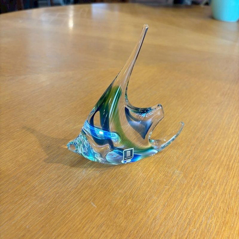 マルティグラス 魚 ペアセット ガラス 置物 MultiGlass 熱帯魚