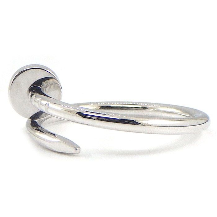 カルティエ Cartier リング ジュストアンクル SM 釘モチーフ K 18 WG 10号 51