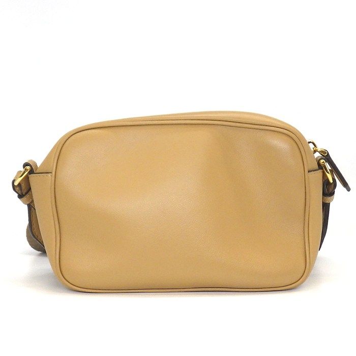 フェンディ FENDI ショルダーバッグ スモール キャム 8BS042 ＦＦロゴ キャメル レザー ゴールド金具 8BS042 ブラウン キャメル ゴールド金具 レザー