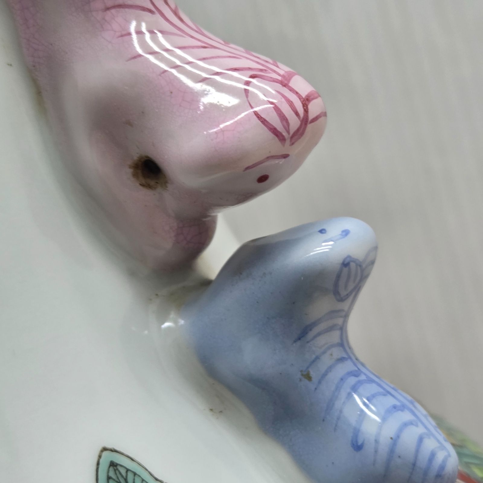 清朝時代 花瓶 窯印:大清同治年製 時代物 高約37cm 10 S99617 花瓶 窯印 大清同治年製 時代物 置物 アンティーク 骨董