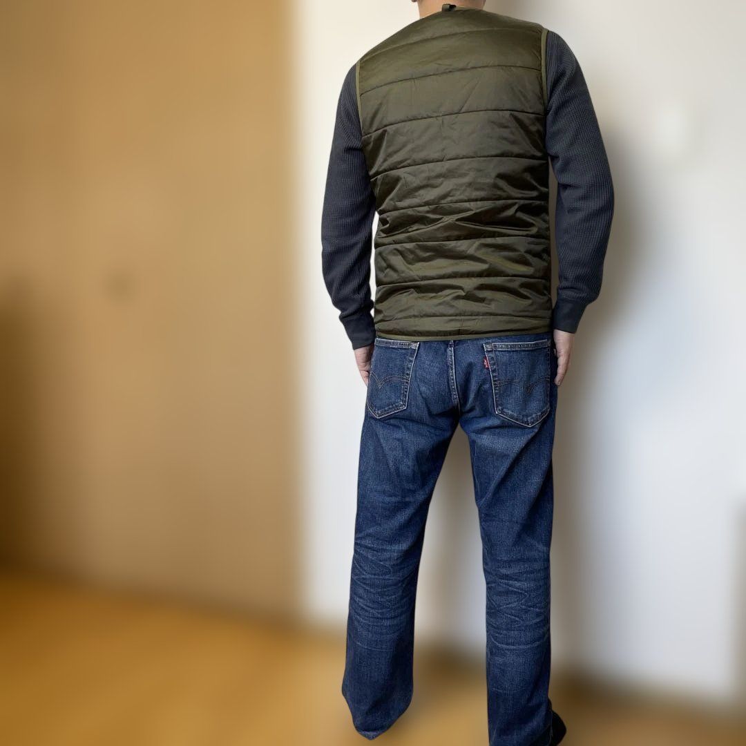 ダウンベストの取り外し