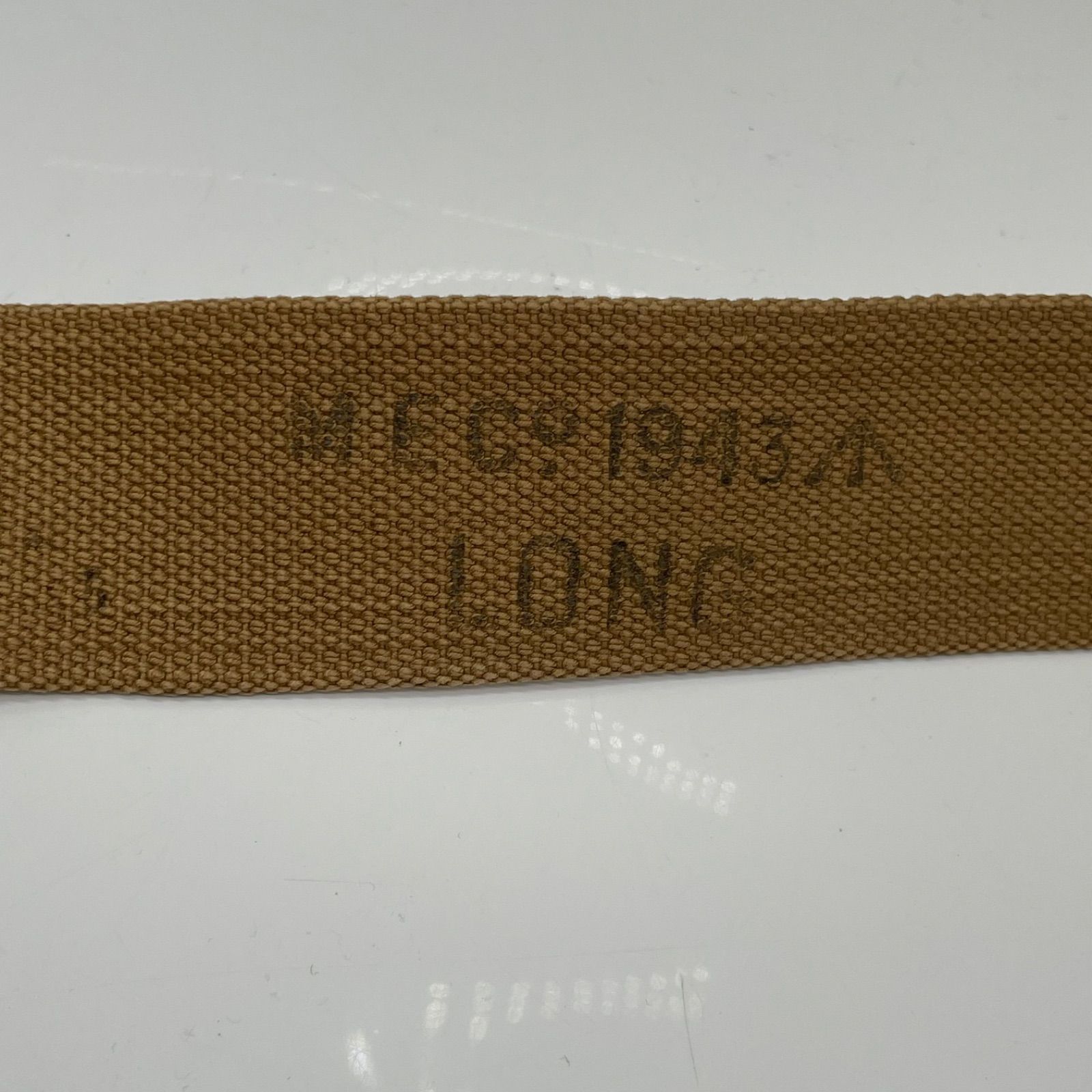 BN5517○イギリス軍 ミリタリー ショルダーバッグ ベージュ系 軍モノ