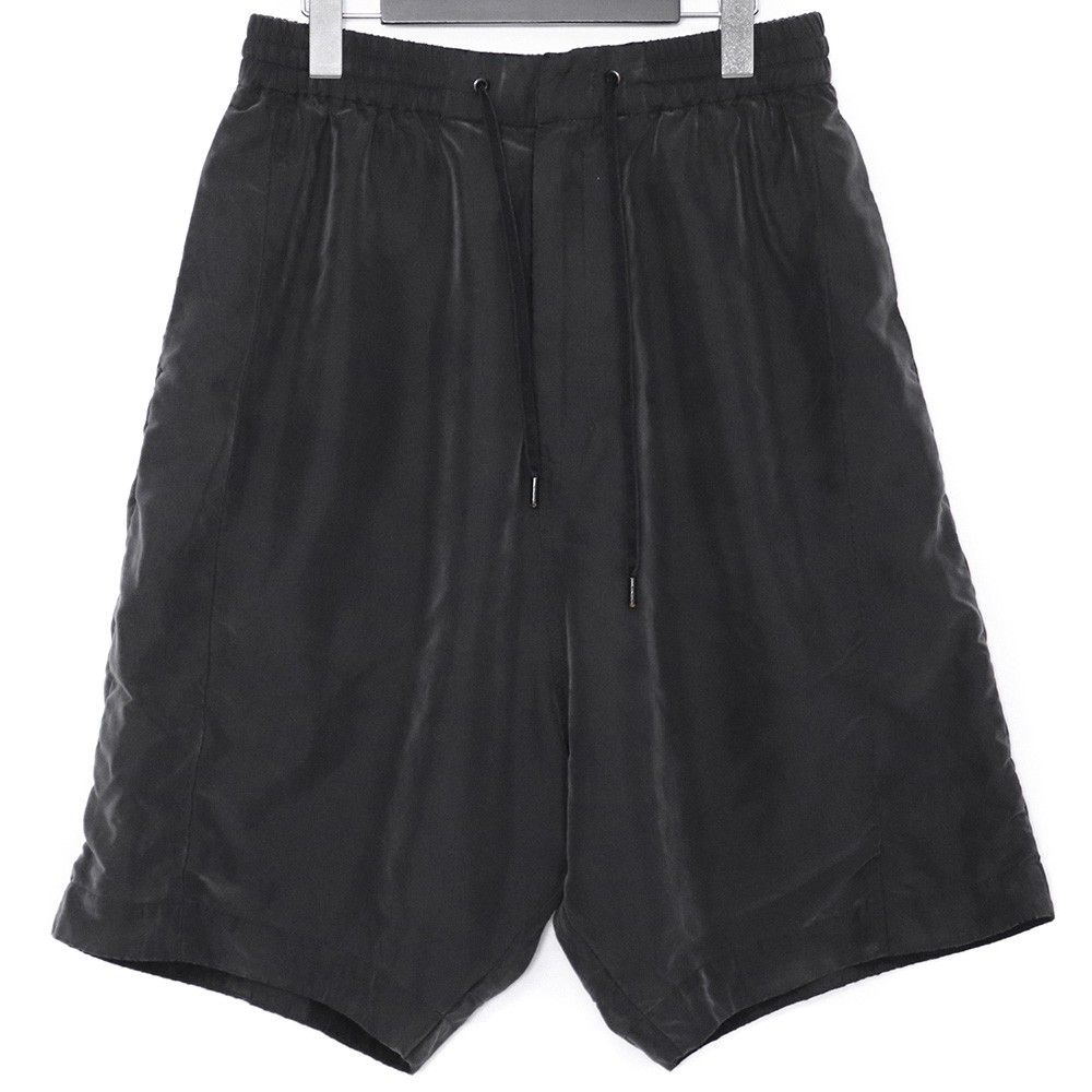 DEVOA Short pants rayon polyester poplin サイズ2 ブラック PTI-SPH