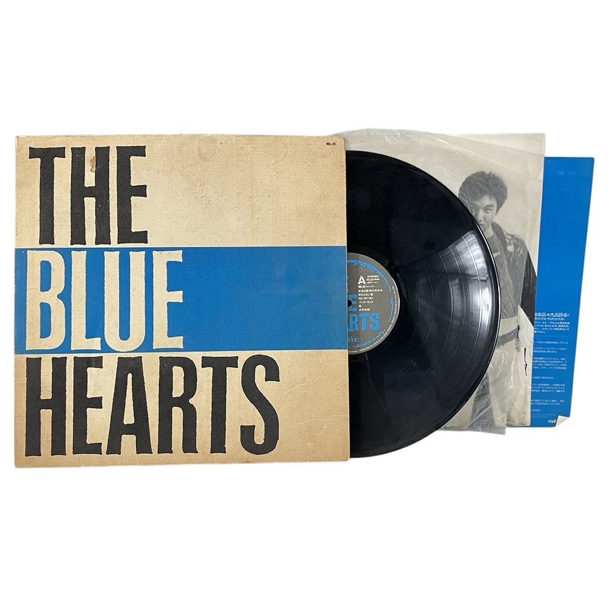 meldac THE BLUE HEARTS MEL-20 レコード 段ボールジャケット ブルーハーツ ジャンク W10592658
