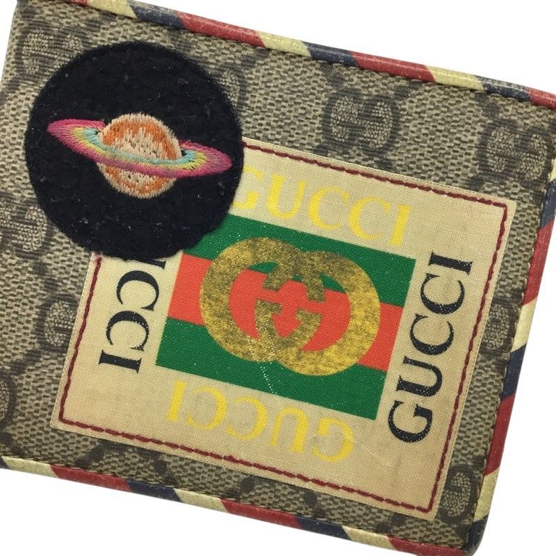 GUCCI【グッチ】二つ折り財布 札・カード入れ 473905 GGキャンバス