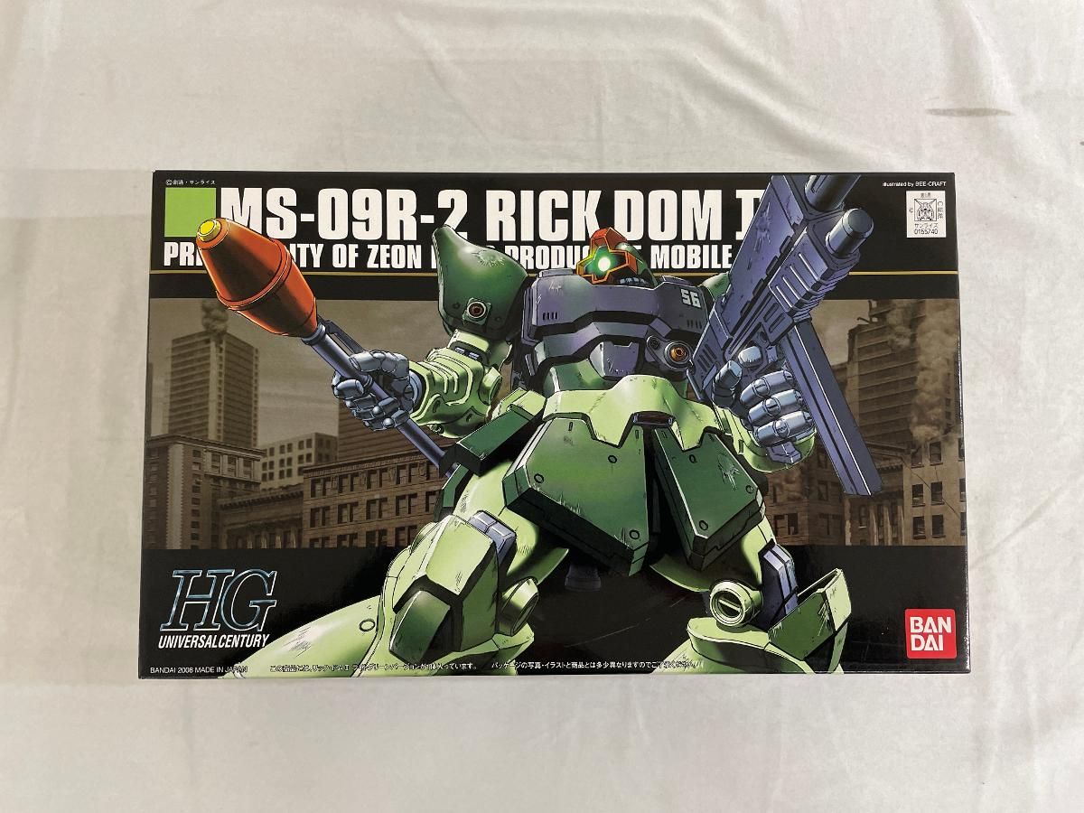HGUC 1 144 MS 09 R 2 リック ドムII ライトグリーンバージョン 機動戦士ガンダム0080 ポケットの中の戦争